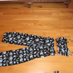 Floral two piece